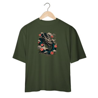 Nome do produto Camiseta Over Dragon (Frente)