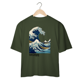Nome do produto Camiseta Over Kanagawa a Grande Onda (Frente)