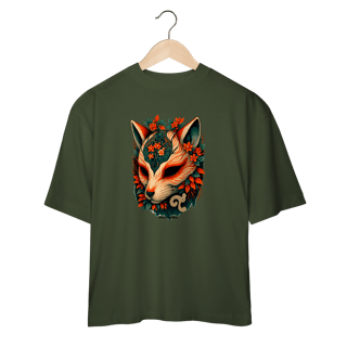 Nome do produto Camiseta Over Kitsune (Frente)