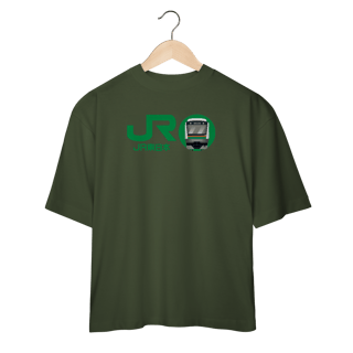 Nome do produto Camiseta Over JR Japan Rail (Frente)