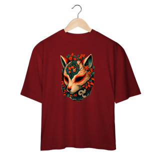 Nome do produto Camiseta Over Kitsune (Frente)