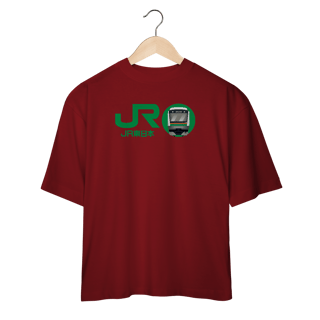 Nome do produto Camiseta Over JR Japan Rail (Frente)