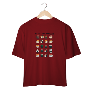 Nome do produto Camiseta Over Sem Cream Cheese (Frente)