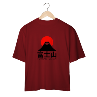 Nome do produto Camiseta Over Fuji (Frente)