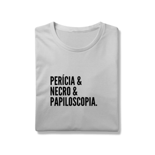 Nome do produto Camisa Necropapiloscopia