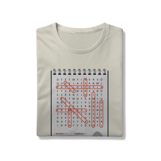 Nome do produto Camisa Caça Palavras