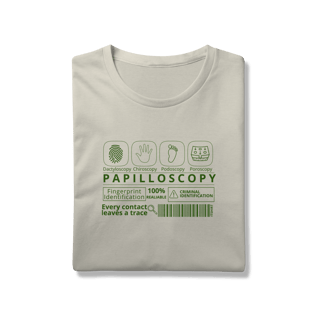 Nome do produto Camisa Papiloscopia (verde)