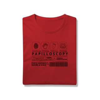 Nome do produto Camiseta Papiloscopia - 