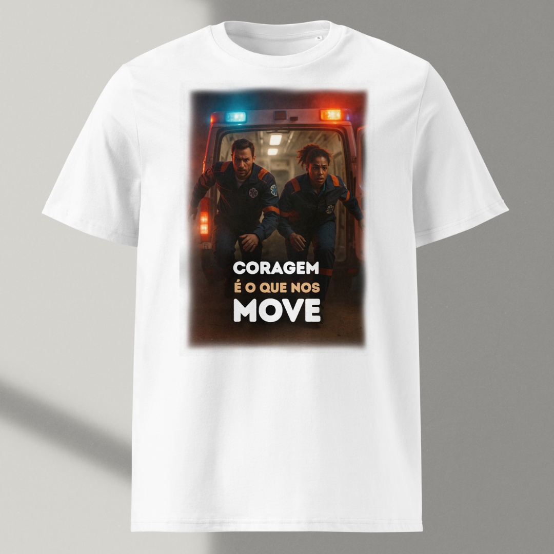 Nome do produto: Camisa - Coragem é o que nos move