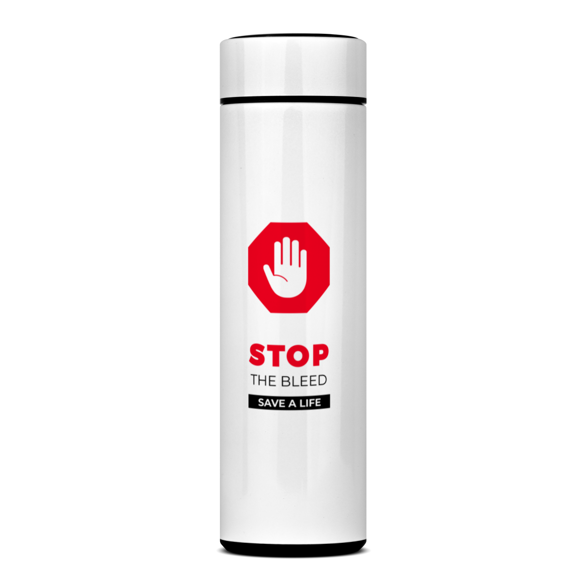 Nome do produto: Garrafa Térmica - Stop the Bleed