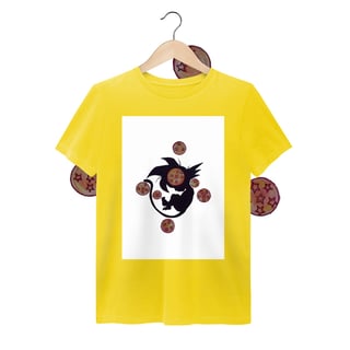 Nome do produto T-shirt estonada Goku baby
