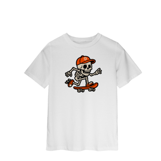 Nome do produto Camiseta Skull Infantil (10 a 14)