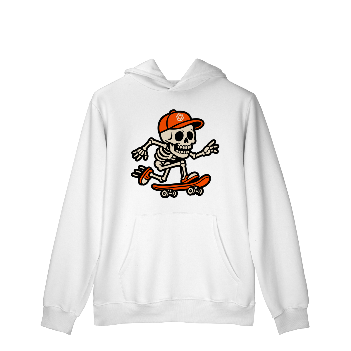 Nome do produto: Moletom Skull Canguru