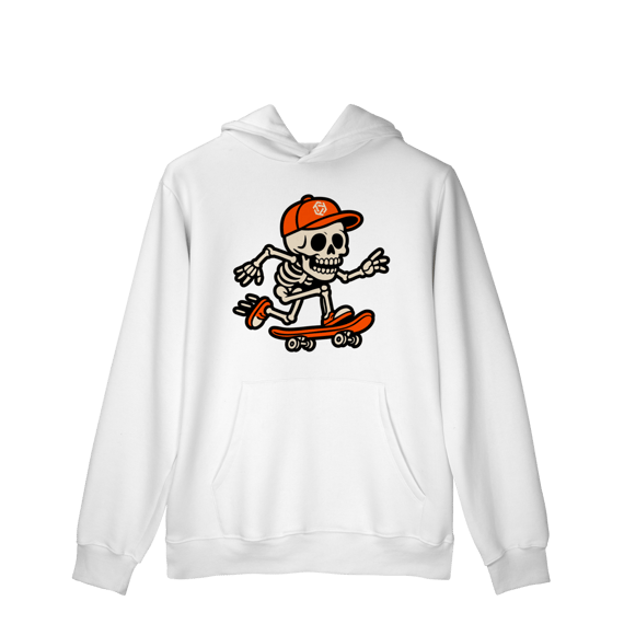 Moletom Skull Canguru