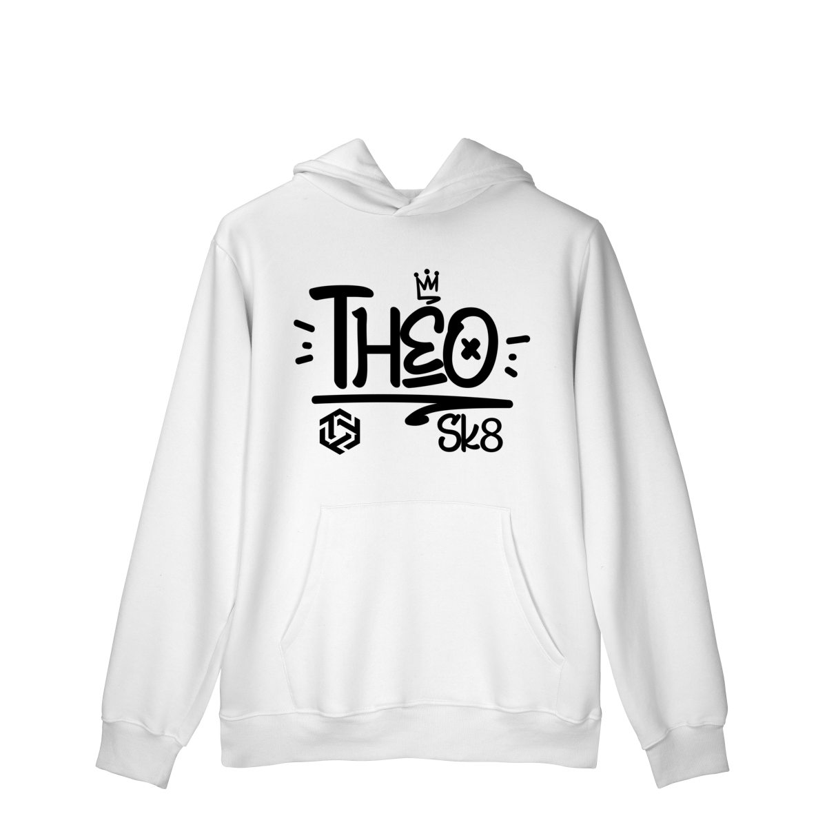 Nome do produto: Moletom Théo Sk8 Oficial Canguru