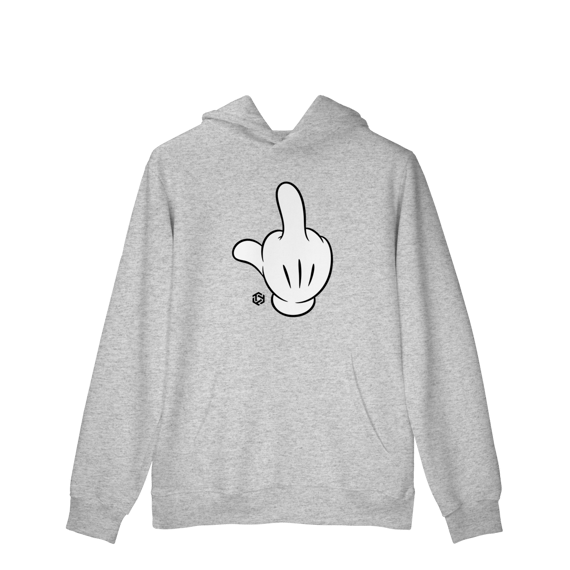 Hand Mickey Moletom Canguru