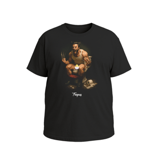 Camiseta Wolverine Plus Size