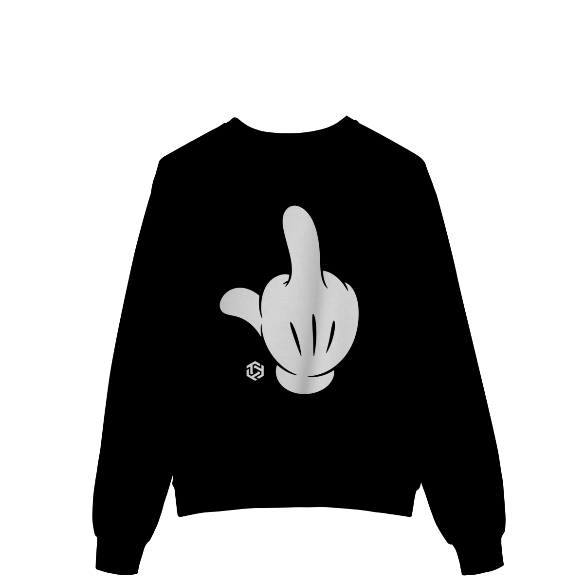 Hand Mickey Moletom Fechado