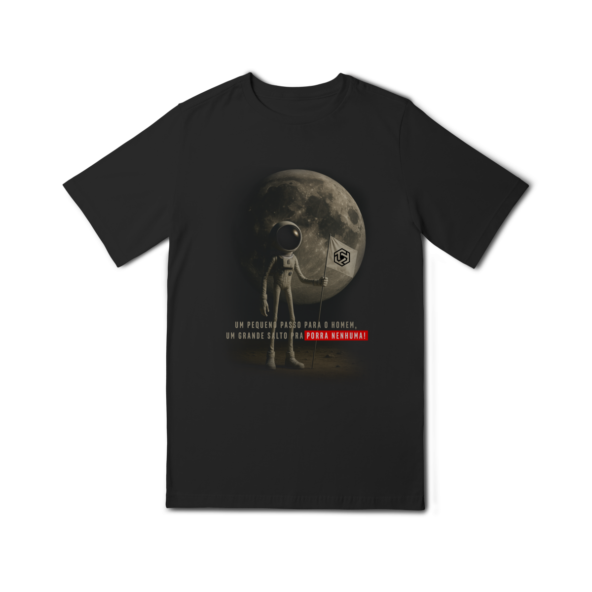 Nome do produto: Camiseta Astronauta Infantil (10 a 14)