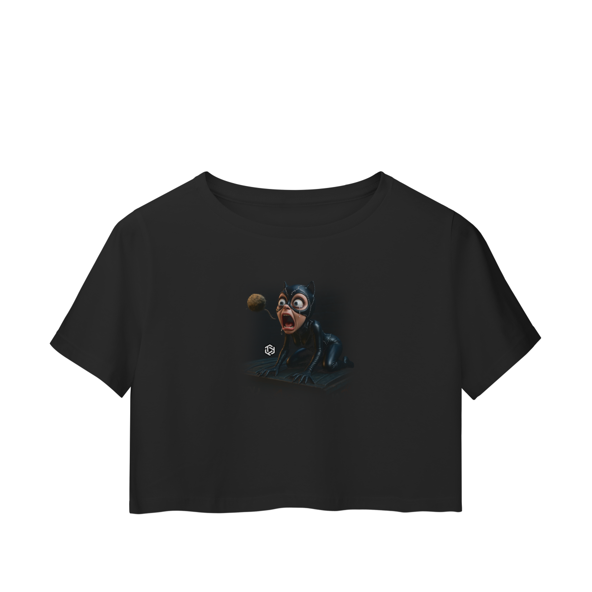 Cropped  Mulher-Gato inusitada