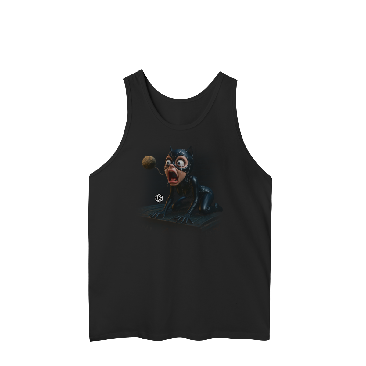 Nome do produto: Regata Mulher-Gato inusitada