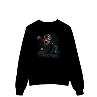 Nome do produto Moletom Mulher-Gato inusitada