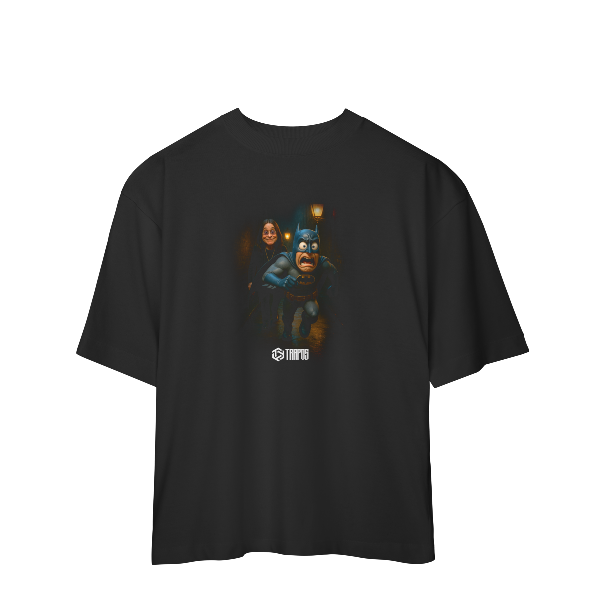 Camiseta Batman x Ozzy Oversized
