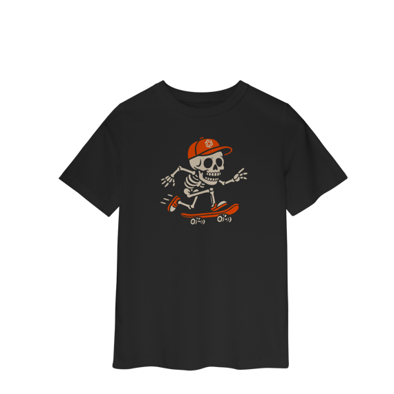 Camiseta Skull Infantil (10 a 14)