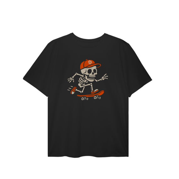 Camiseta Skull Plus Size