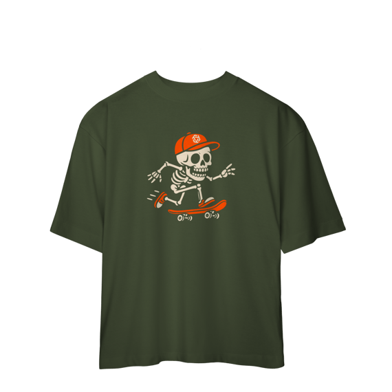 Camiseta Skull Oversized