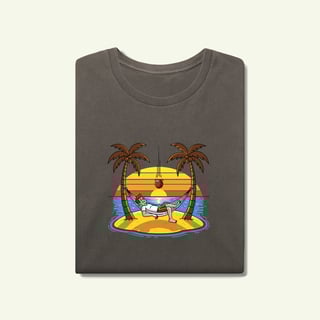 Camiseta Férias (Malha Estonada)