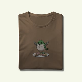 Nome do produtoBeija-Flor Fit - Camiseta Premium 100% Algodão Penteado