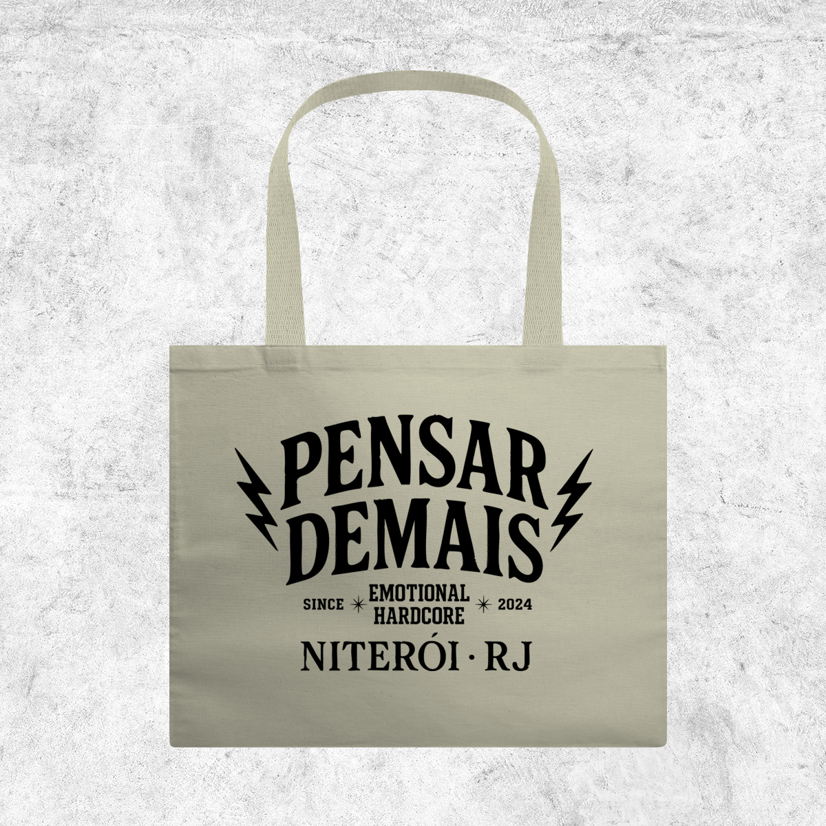 Nome do produto: Ecobag - Pensar Demais