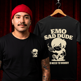Nome do produto Camiseta Emo Sad Dude 