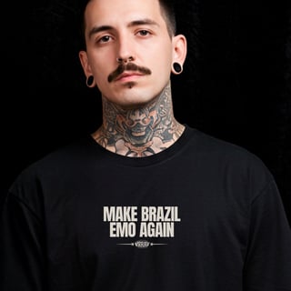 Nome do produto Camiseta Make Brazil Emo Again