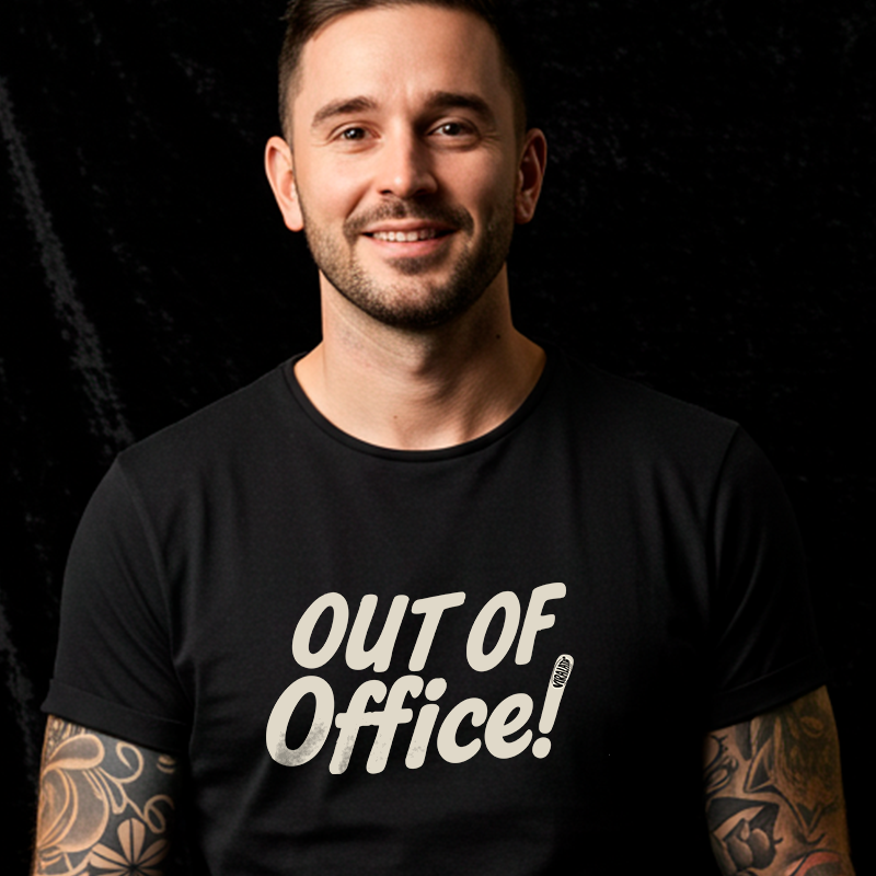 Nome do produto: Camiseta Out Of Office