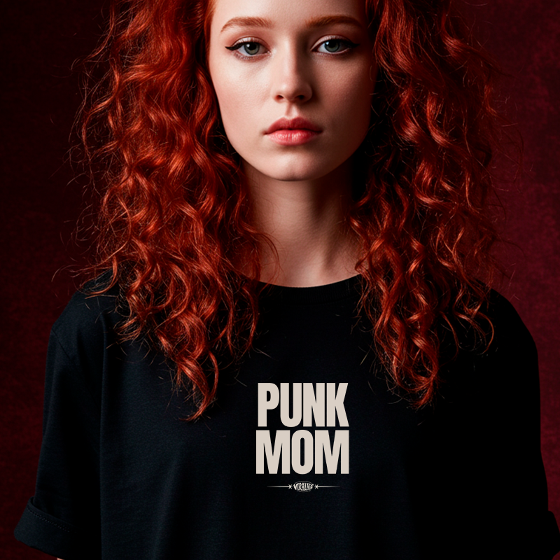 Nome do produto: Camiseta Punk Mom