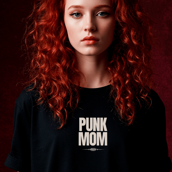 Camiseta Punk Mom