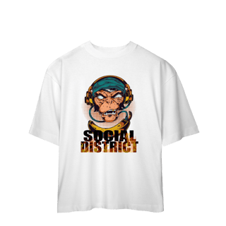 Nome do produto Camiseta Oversized Monkey DJ #3