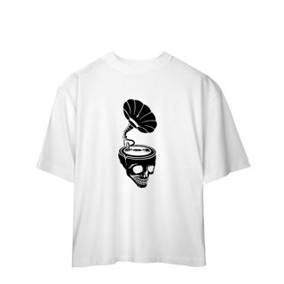 Nome do produto Camiseta Oversized Skull & Sound