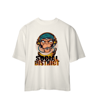 Nome do produto Camiseta Oversized Monkey DJ #3