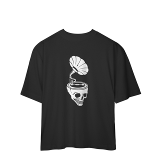 Nome do produto Camiseta Oversized Skull & Sound