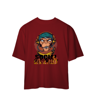Nome do produto Camiseta Oversized Monkey DJ #3