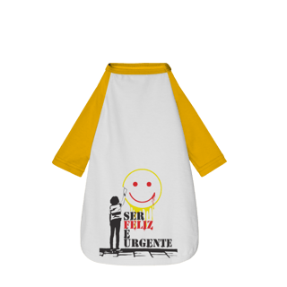 Nome do produto Camisa Pet Dog - Ser Feliz