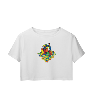 Nome do produto Camisa Cropped - Cubo Magico