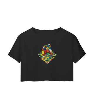 Nome do produto Camisa Cropped - Cubo Magico