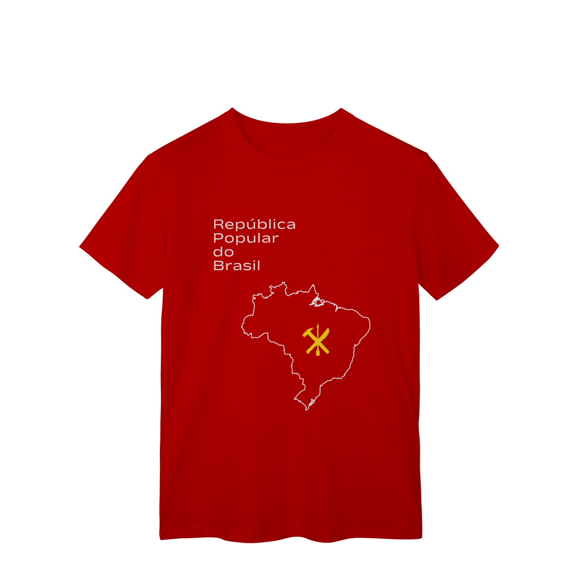 Nome do produto: Camiseta República Popular do Brasil