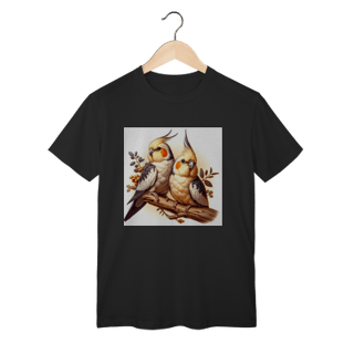 Nome do produto Camiseta Calopsita Love canela