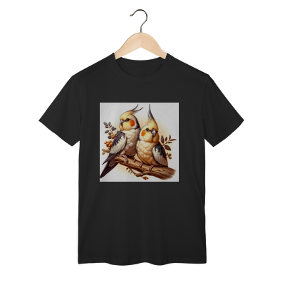 Camiseta Calopsita Love canela
