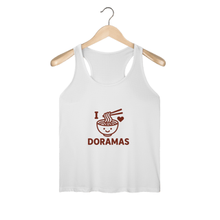 Regata Feminina “I ❤ Dorama” – Estilo & Conforto